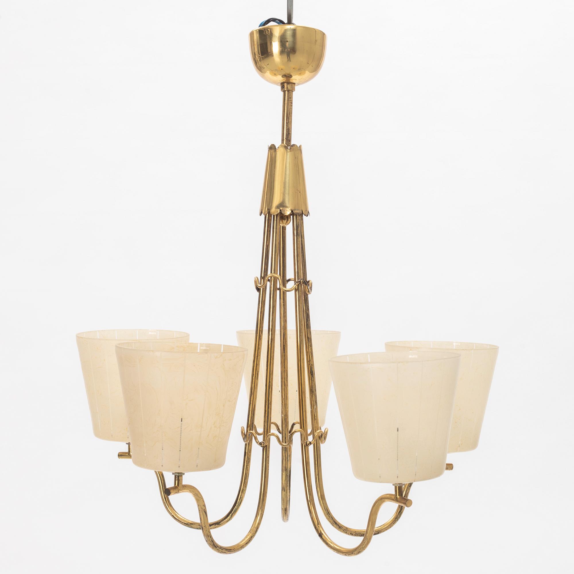 Taklampa, Swedish Modern, 1940-tal.