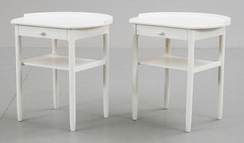 NATTDUKSBORD, ett par, S. Engström, Bodafors.