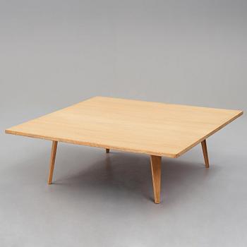 HANS J WEGNER, a square oak prototype sofa table, Andreas Tuck, Denmark, 1967.