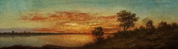 947. August Malmström, Sunset.