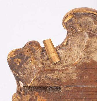 Spegel, stockholmsarbete, 1700-talets andra hälft. Rokoko.