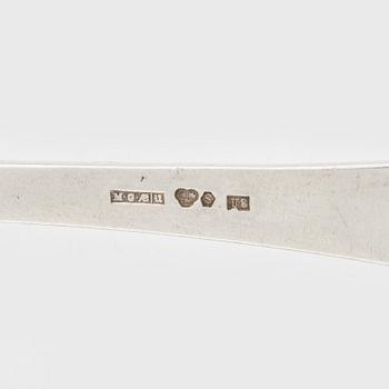 Silver Cutlery, including mark of O Sjögren, Göteborg 1922 (40 pieces).