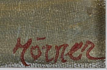 STELLAN MÖRNER, olja på duk, sign.