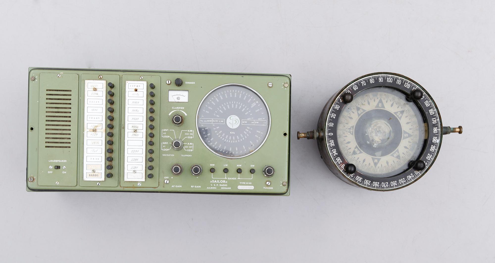 KOMPASS OCH SKEPPSRADIO, 1900-talets första hälft.