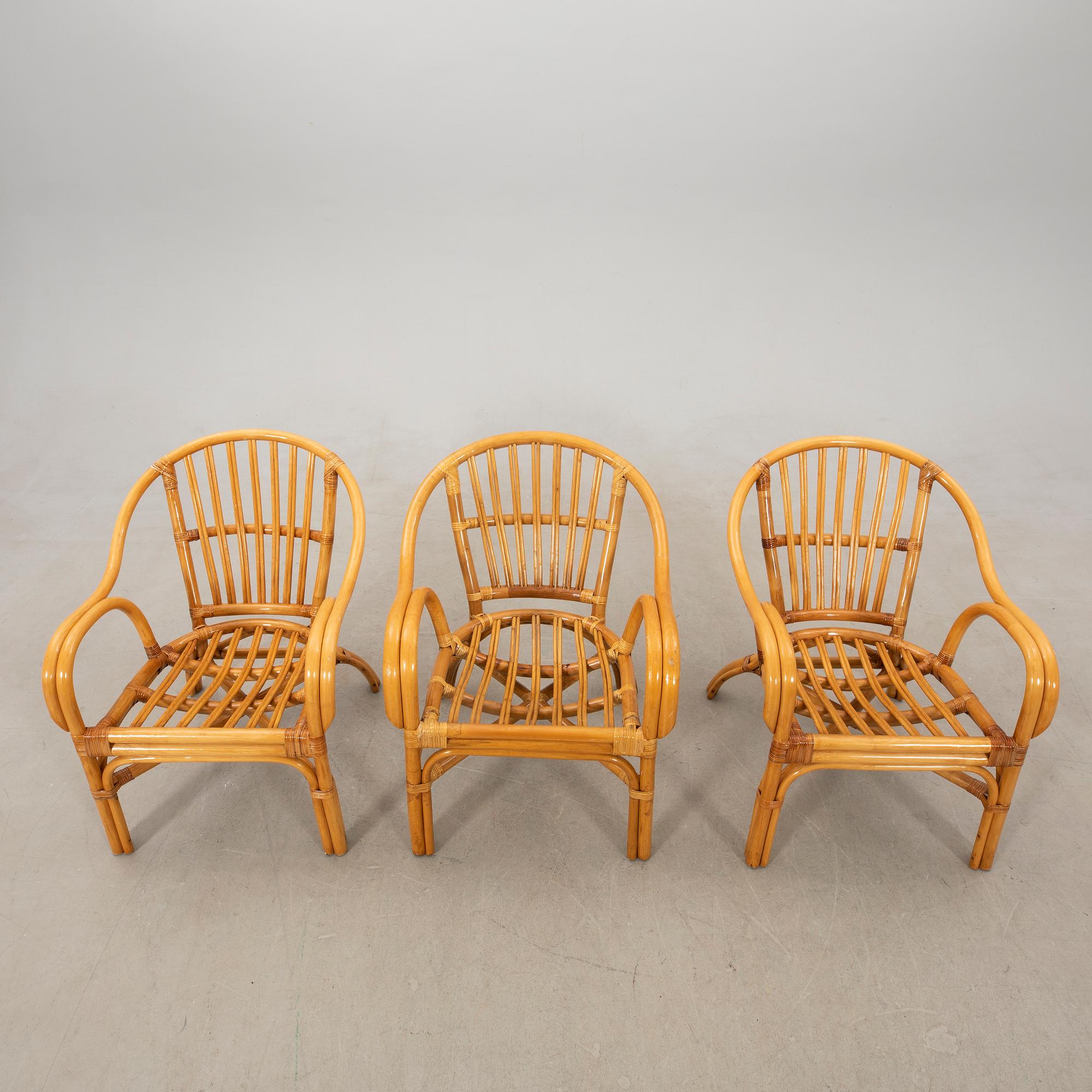 Garden armchairs 5 pcs 1980s.