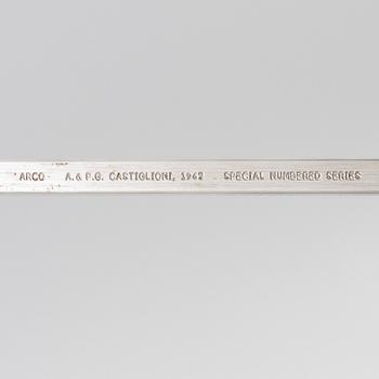 Floor lamp, "Arco", Achille and Pier Castiglioni, Flos, Italy, anniversary edition, 2002.