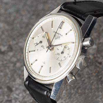 Heuer, Carrera 45, chronograph, ca 1965.
