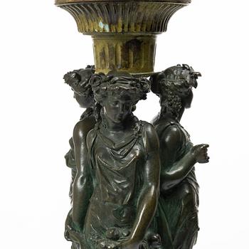 A table ornament, late 19th century.