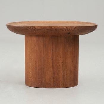 Axel Einar Hjorth, a stained pine "Utö" table, Nordiska Kompaniet, Sweden 1930's.