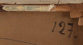 Sigrid Hjertén, "Utsikt över Skeppsbron" (View over Skeppsbron).