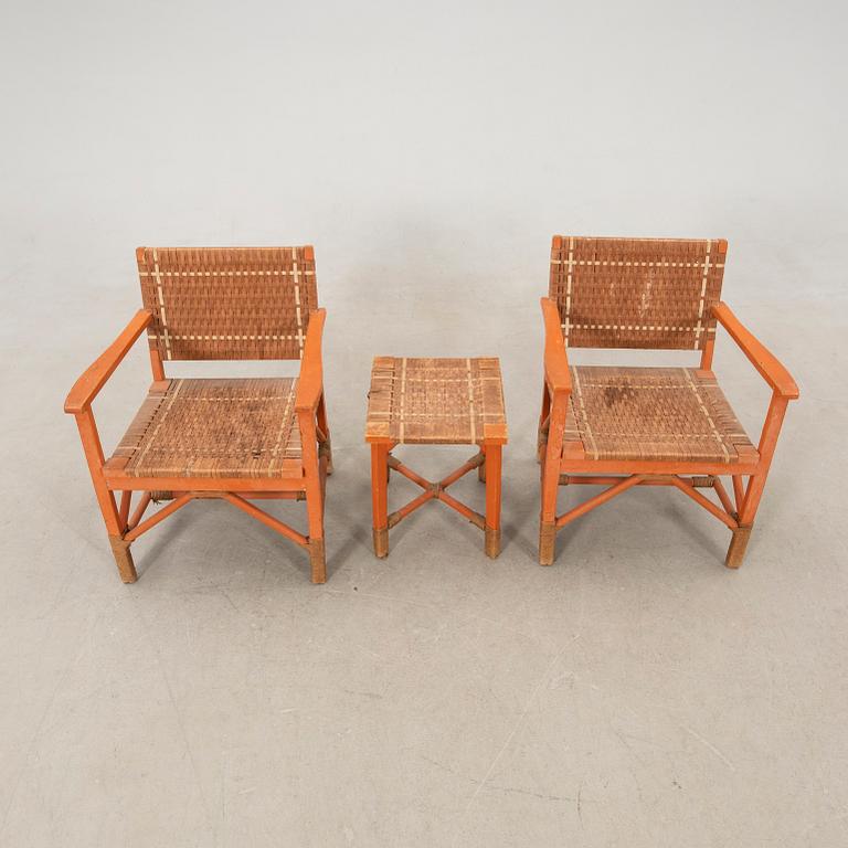 Garden furniture 4 pcs 1940s.