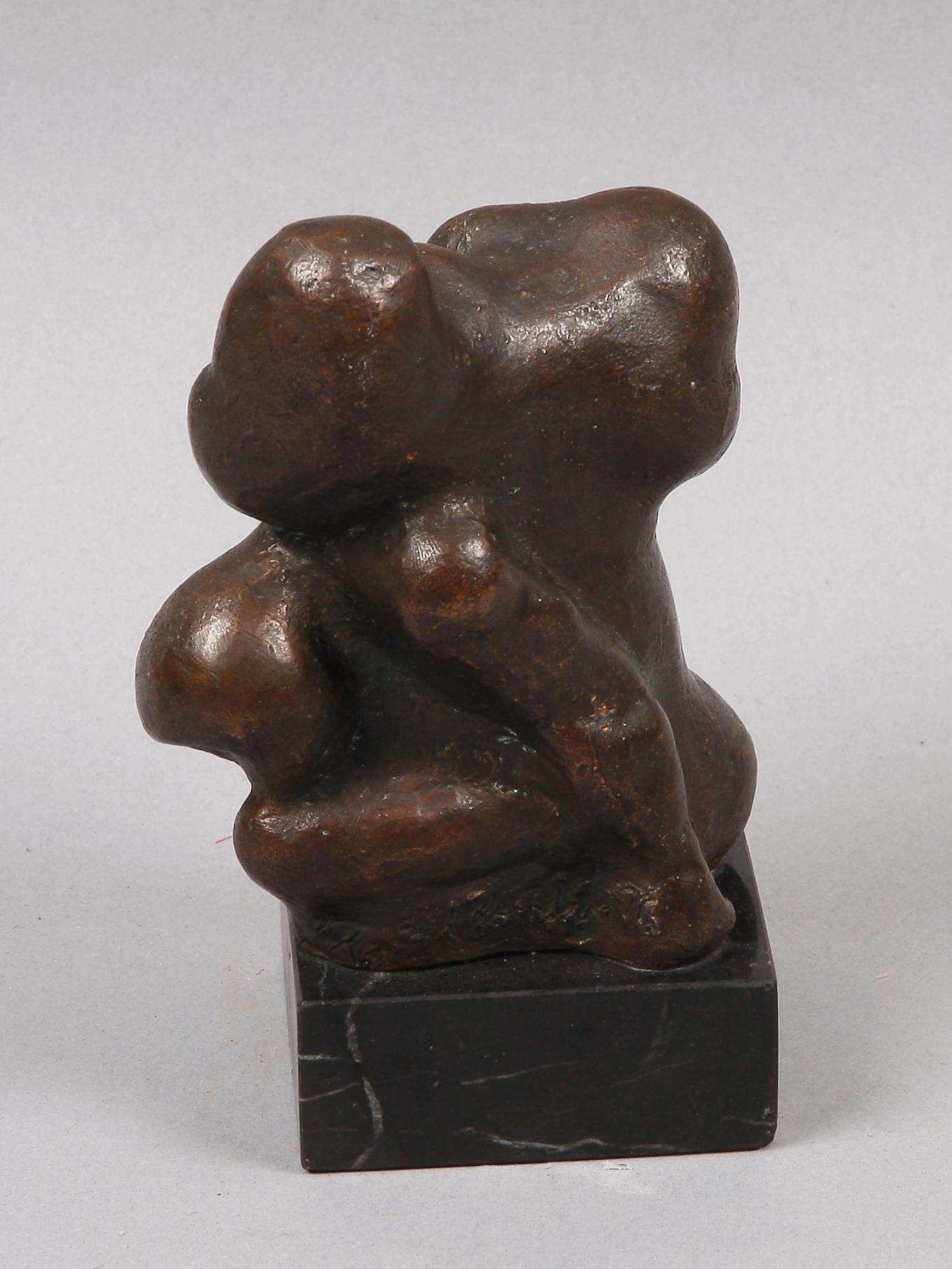 ROTHLIN, CARL, skulptur, brons, sign, otydl dat o numr.