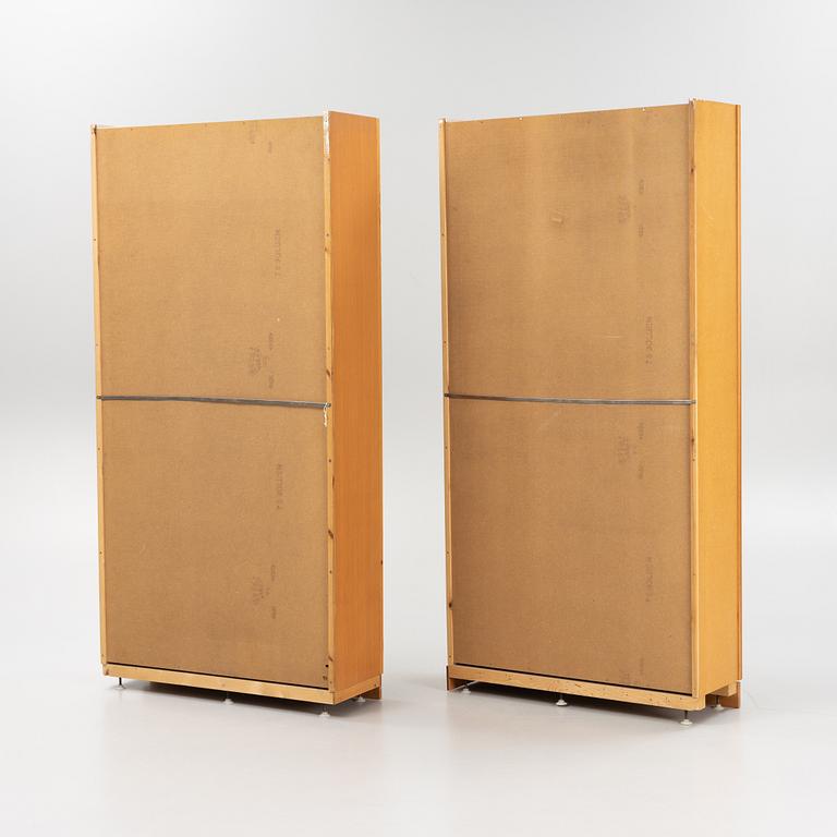 Børge Mogensen & Grethe Meyer, a four-piece book case, 'Boligens Byggeskabe', second half of the 20th century.