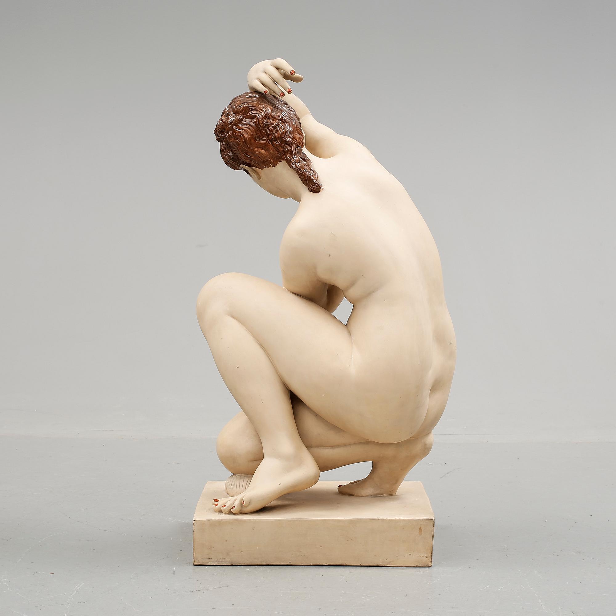 SKULPTUR, terrakotta, 1900-tal.