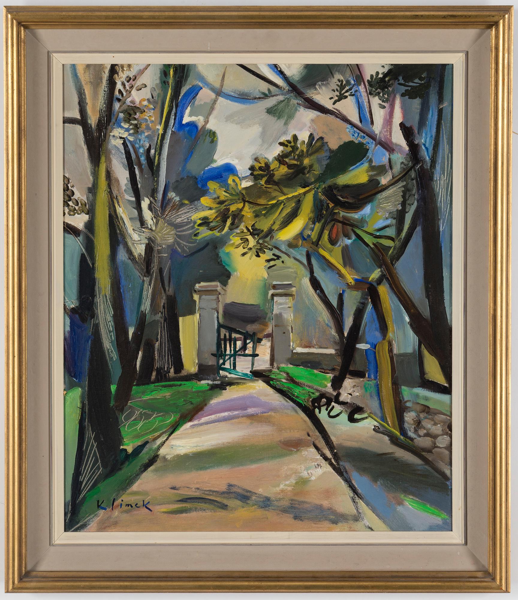 LUDWIG KLIMEK, Oil on canvas, signed.