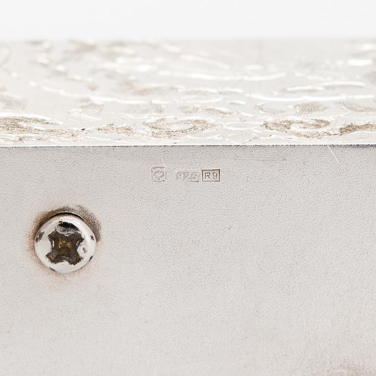 Mikko T. Pyykönen, 'Laputa', a music box in sterling silver, 2018. Unique.