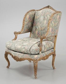 BERGÈRE, Louis XVI-stil, omkring 1900.