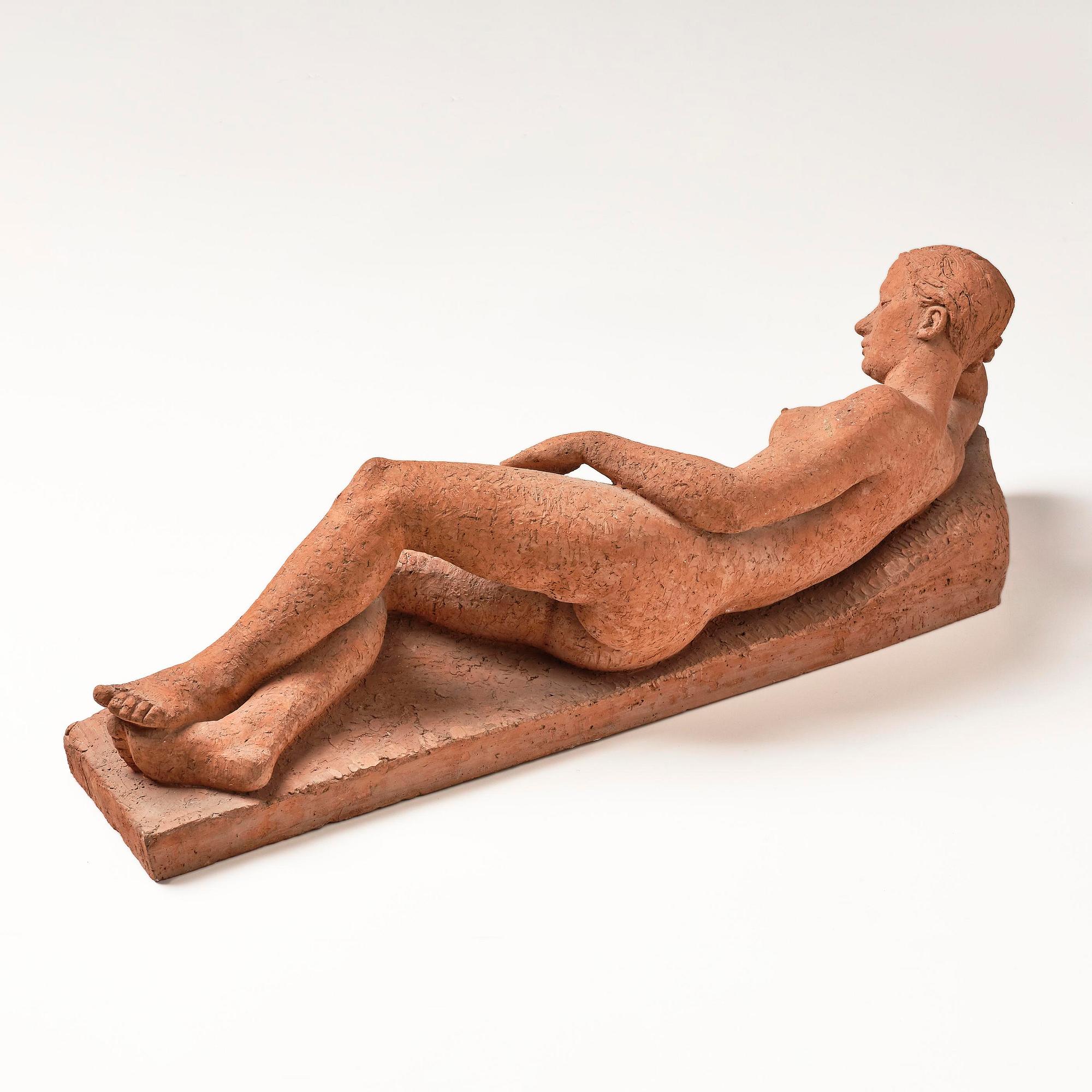 Eric Grate, Reclining woman.