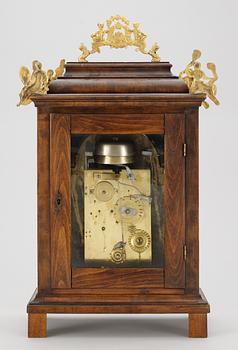 An Austrian 18th cent bracket clock by Joseph Kramer in Retz.