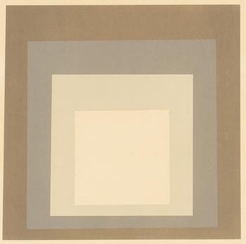 Josef Albers, "Day + Night IV", from Day and Night: Homage to the Square.