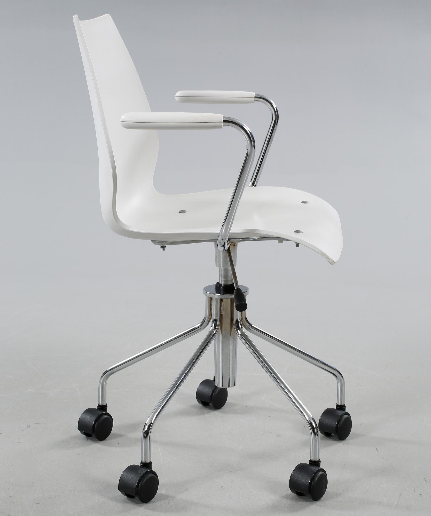 A office chair by Vico Magistretti, Kartell, 21th century.