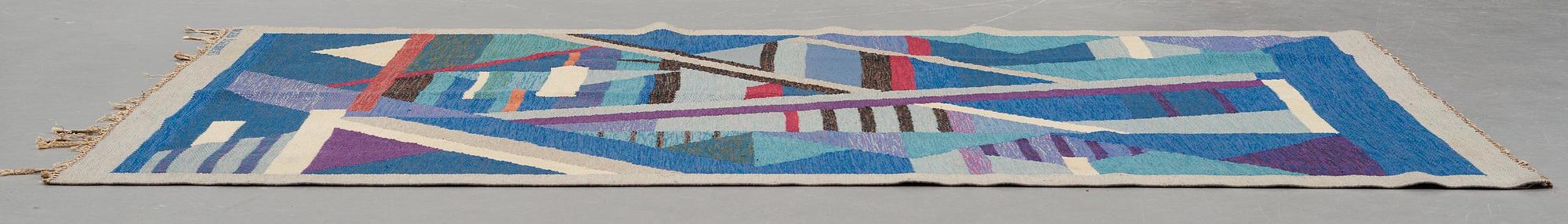 Agda Österberg, MATTA, rölakan, ca 230 x 156 cm, signerad AGDA ÖSTERBERG, Sverige omkring 1960.