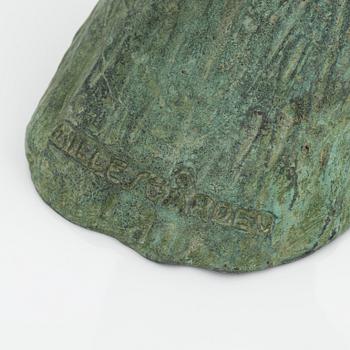 Carl Milles, after. A patinated bronze sculpture marked Millesgården.