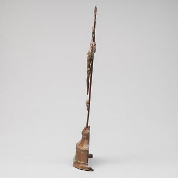 KRUCIFIX, koppar, 1700/1800-luku.
