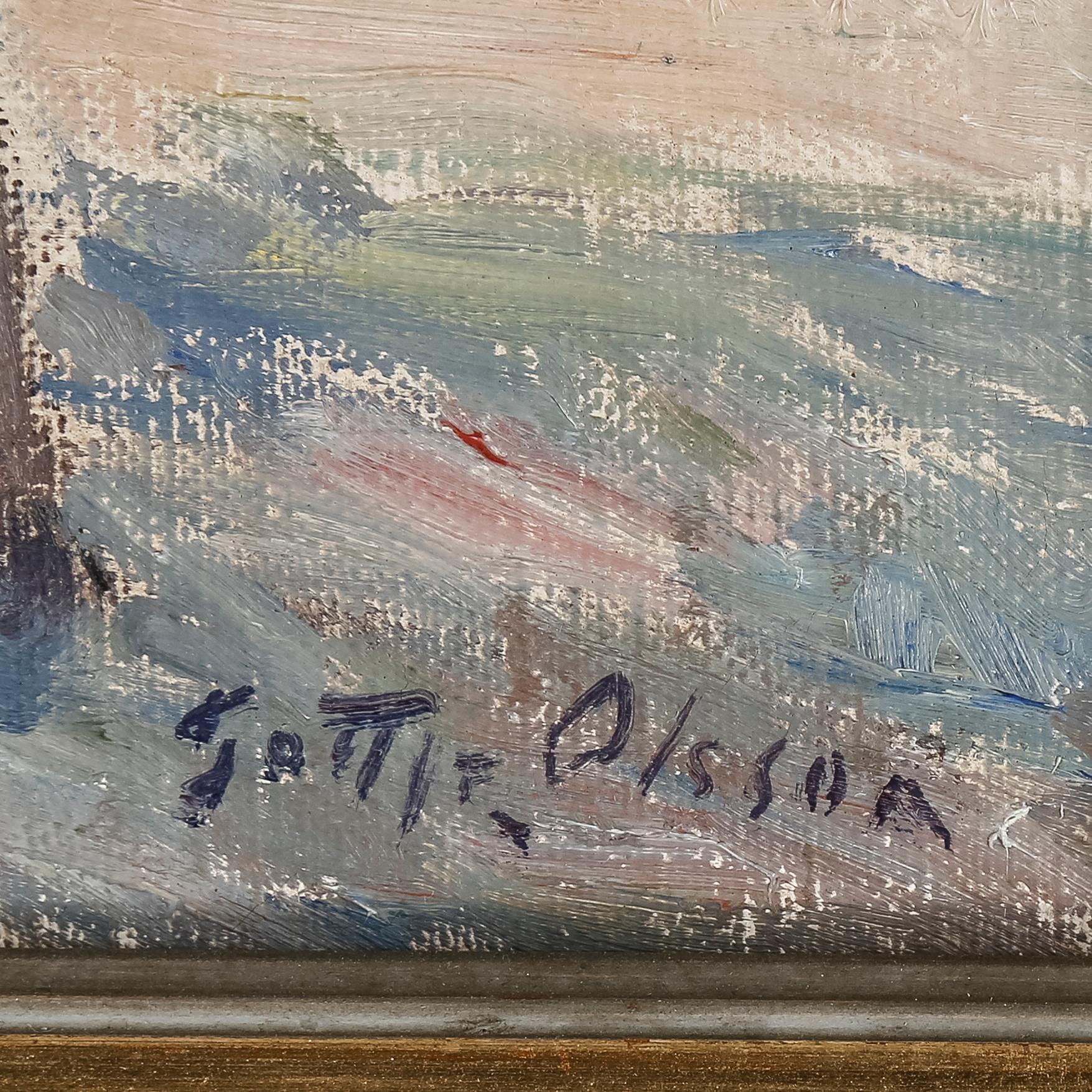 GOTTFRID OLSSON, "Havstenssund", olja på duk, signerad.