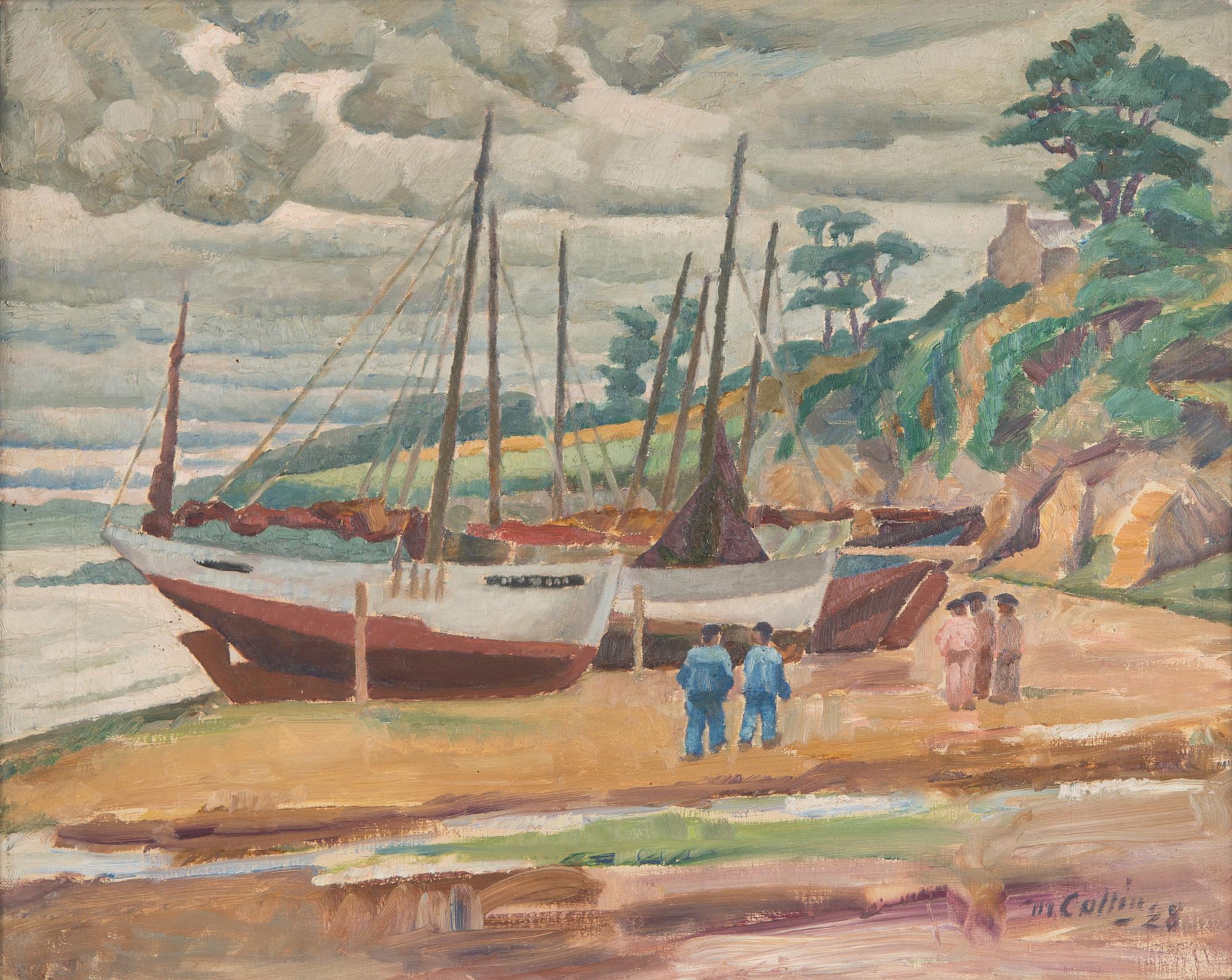Marcus Collin, Boats on the Shore.