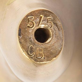 Christian Berg, A signed and numbered bronze sculpture.