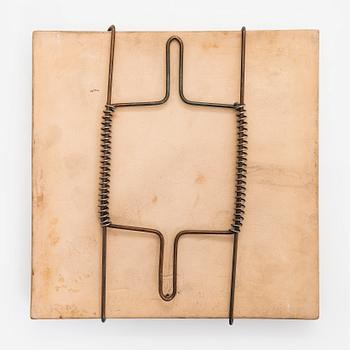 Rut Bryk, relief, stoneware, signed BRYK.