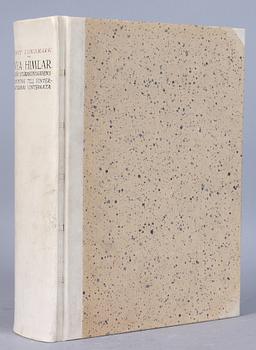 BOK, Knut Lundmark: "Nya Himlar Från stjärnkunskapens gryning till vintergatornas vintergata", Nordisk Rotogravyr, Stockholm, 1943.