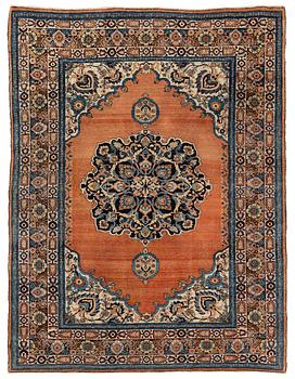 384. An antique 'Haj Jalili' Tabriz carpet, Northwest Persia, c. 185 x 141 cm.