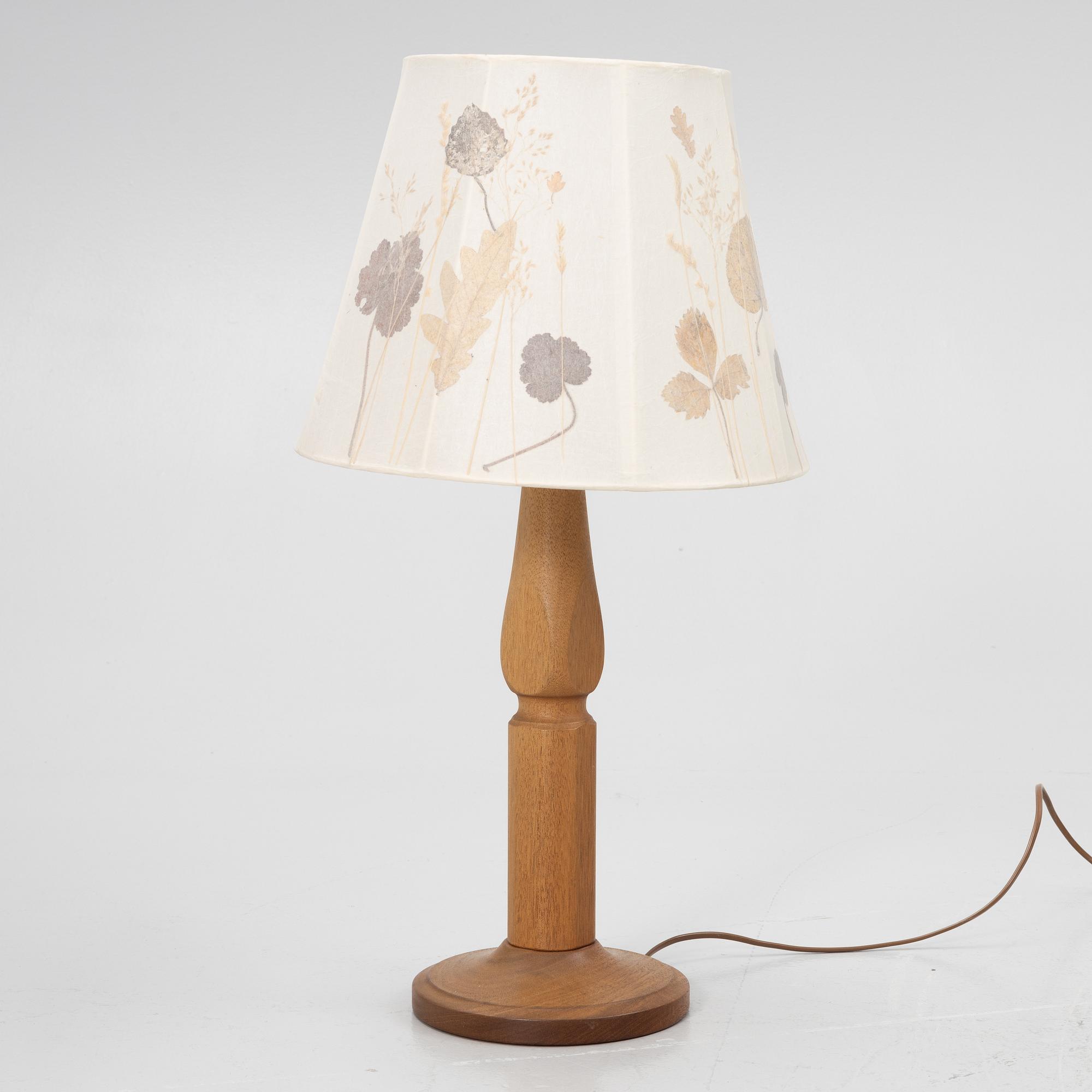 Carl Malmsten, a table lamp.