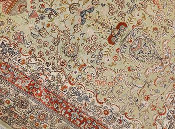 Matta, orientalisk, silke, ca 126 x 91 cm.