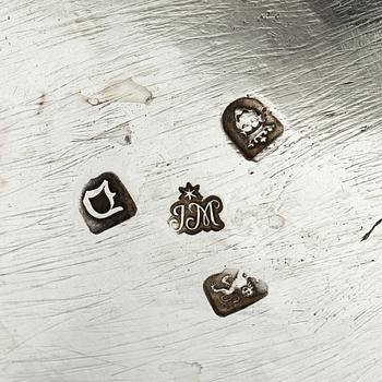 John Moore, dryckeskanna, silver, London 1759.