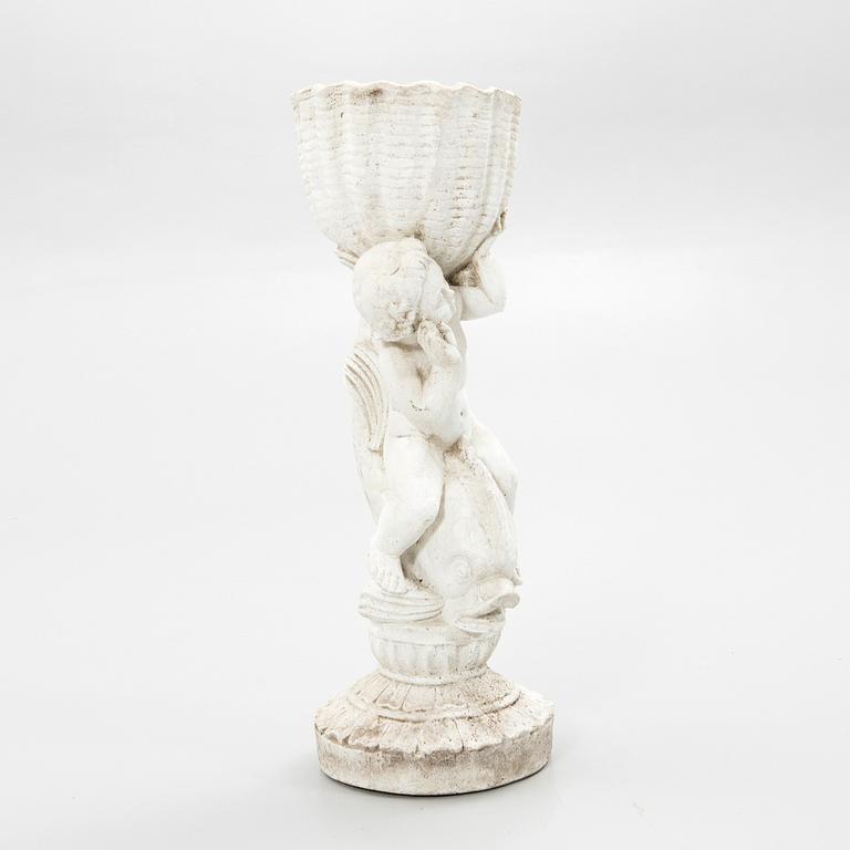 Pedestal with outer casing, 20th century.