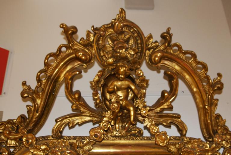 SPEGEL, nyrokoko. 1800-talets andra hälft.