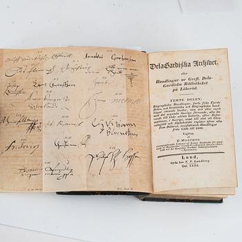 De la Gardiska archivet, med 19 faksimilplanscher.