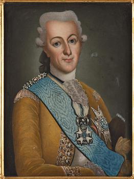 Swedish artist, 18th century, after Alexander Roslin, “Gustav III” (1746–1792) & “Sofia Magdalena” (1746–1813).