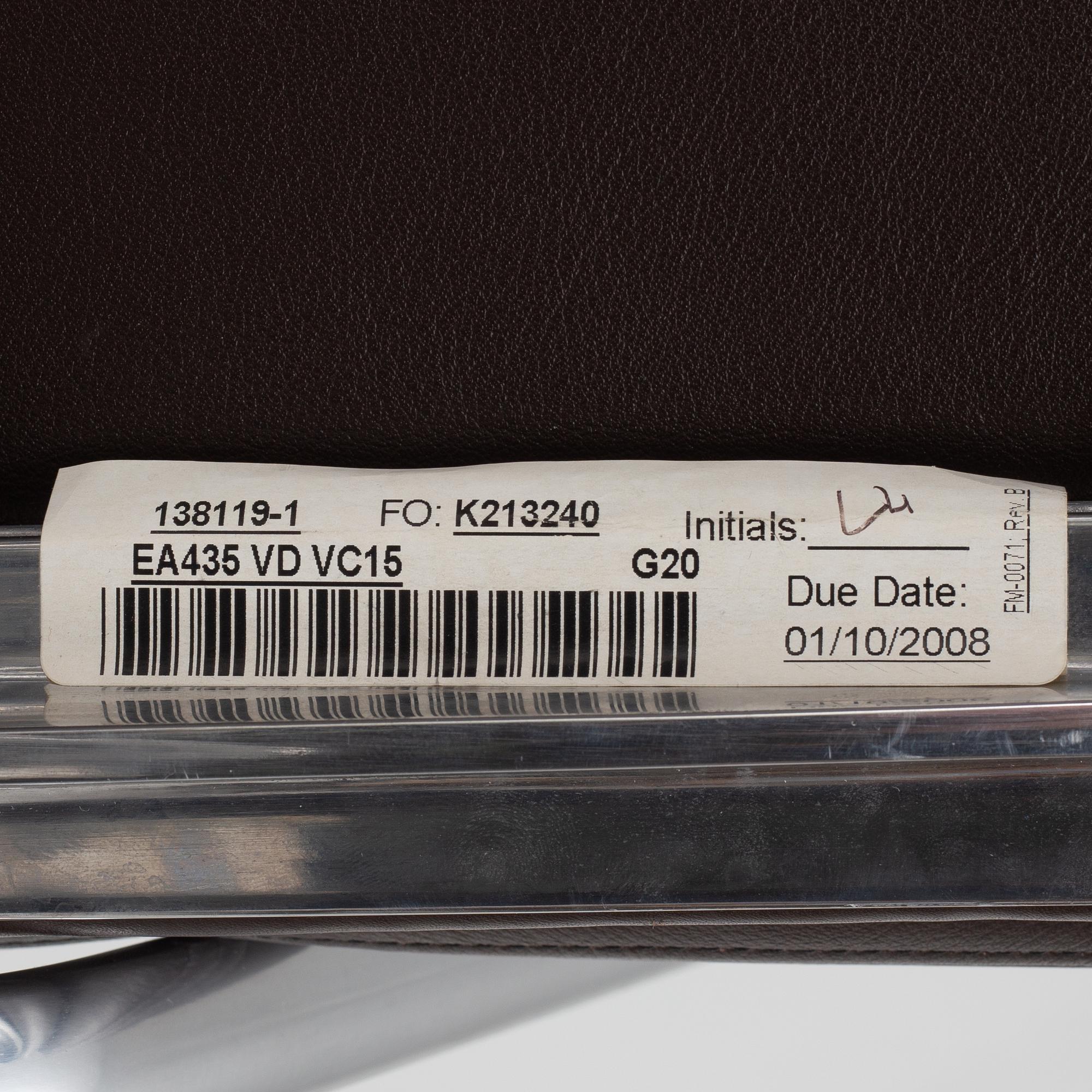 Charles & Ray Eames, desk chair, "Soft Pad Chair EA 435", Herman Miller.