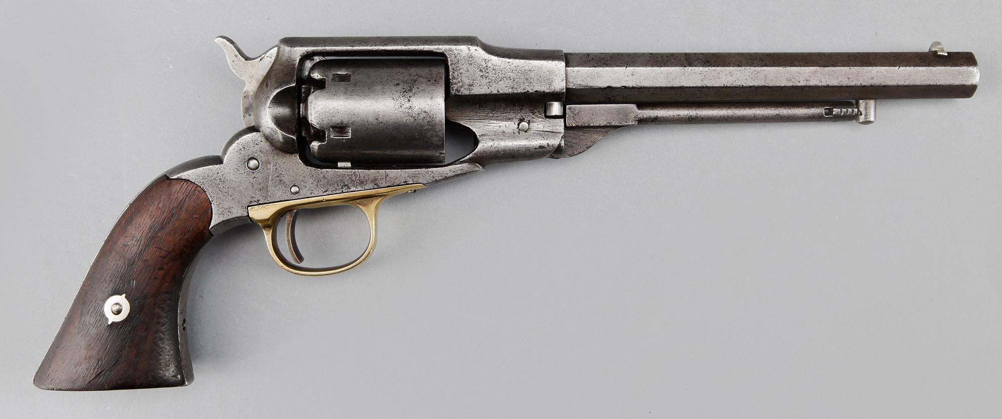 SLAGLÅSREVOLVER, Remington Navy, 1862-1863.