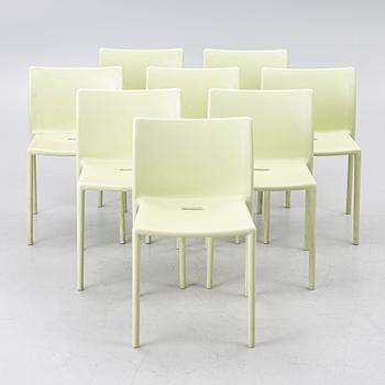 Jasper Morrison, eight 'Air' chairs, Magis, Italy.
