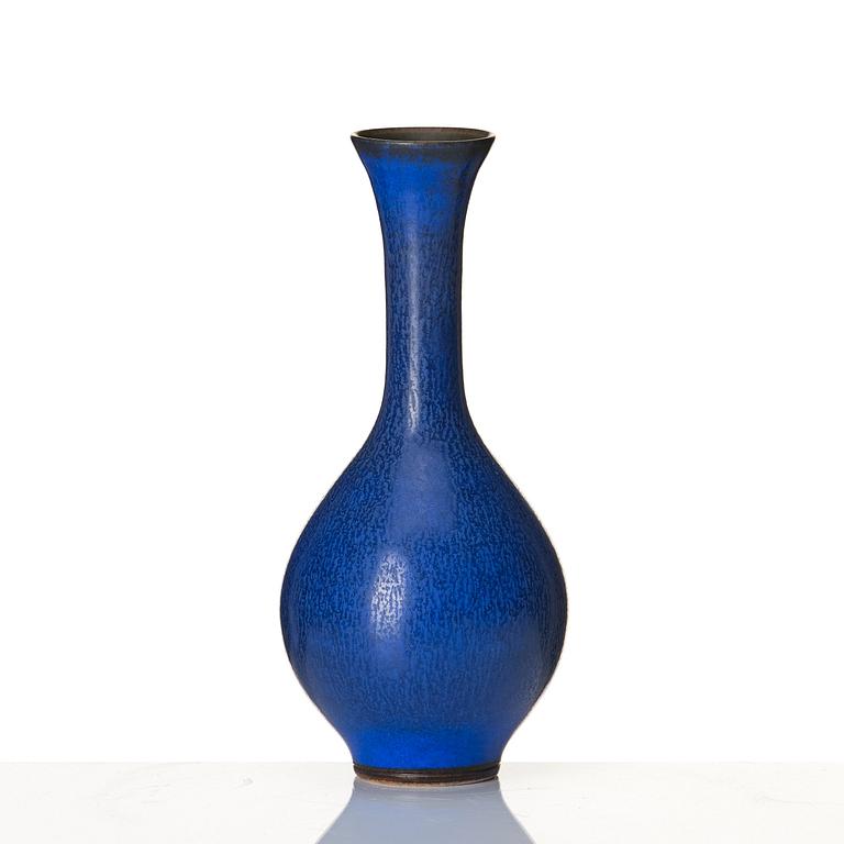Berndt Friberg, two stoneware vases, Gustavsberg studio, Sweden 1952 and 1975.