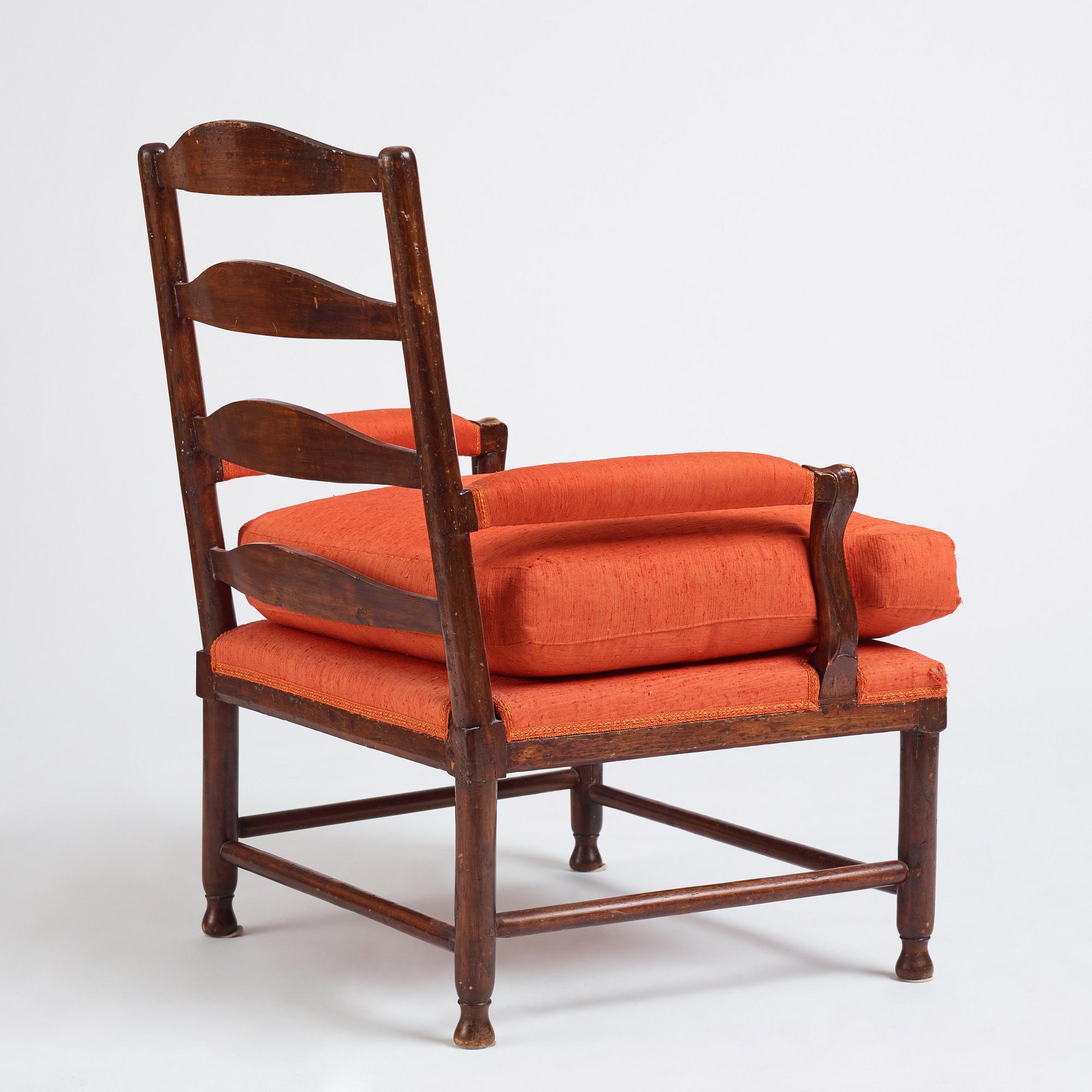 A Gustavian "Gripsholm" armchair, second part of the 18th century.