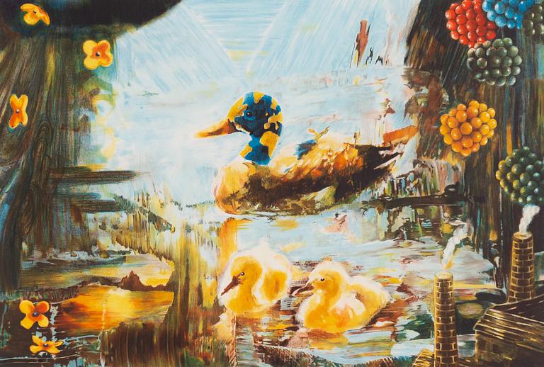 Ernst Billgren, "And tänker på världen" – from "Vid vägens slut".