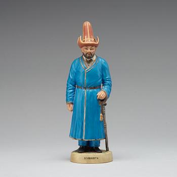 284. FIGURIN, biskviporslin, Kuznetsov/Gardner, Ryssland, 1891 - 1917.