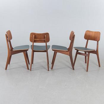 STOLAR, 4 st. Louis van Teeffelen, för Wébé, 1960-tal.