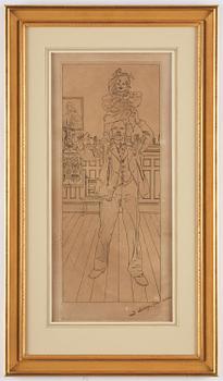 Carl Larsson, "Brita och jag".